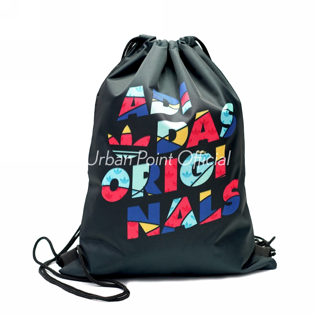 Tas Serut Futsal Sepatu Bola -  String Bag New Stringbag - Tas Anti Air / Tas Olahraga Drawstring Bag Gym