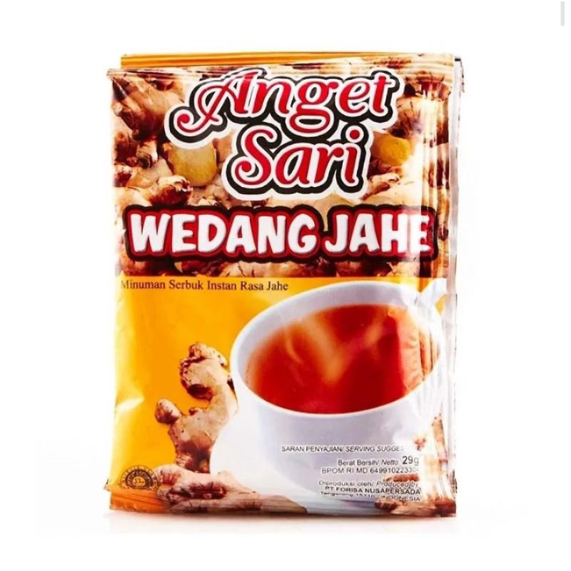 

Anget Sari Susu Jahe Kemasan Sachet