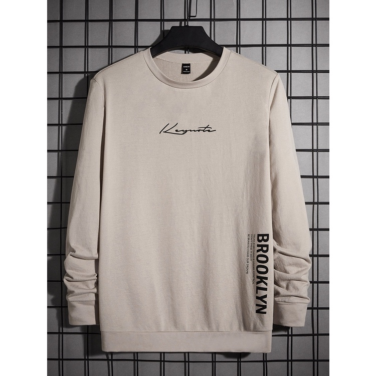 BROOKLYN RELAX Sweater Crewneck Print DTF II BROOKLYN RELAX Sweatshirt Basic II Sz M - XL Anak &amp; Dewasa ( Pria &amp; Wanita )