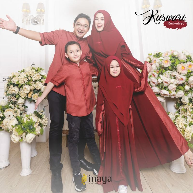 Inaya Kuswari Sarimbit Set Khimar