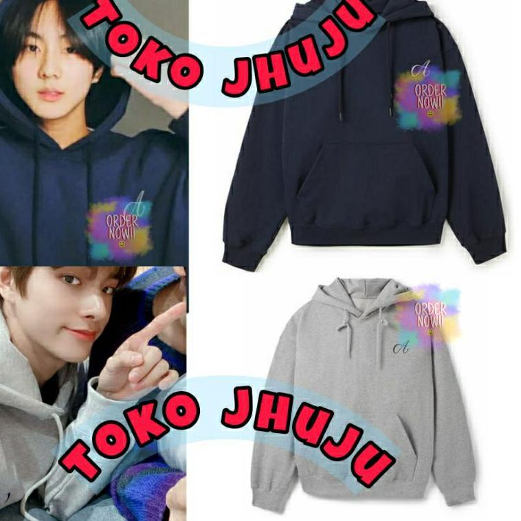 Paling Dicari Hoodie Jumper Jungwon & Jake Engene style A snature Logo small