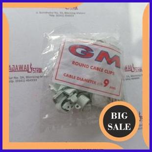 

perkakas round cable clip klem kabel klip kabel 9mm murah 2774N23