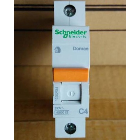 Mcb 4A , Mcb Schneider 4 A / 4 Ampere / 1 Pass Star Seller