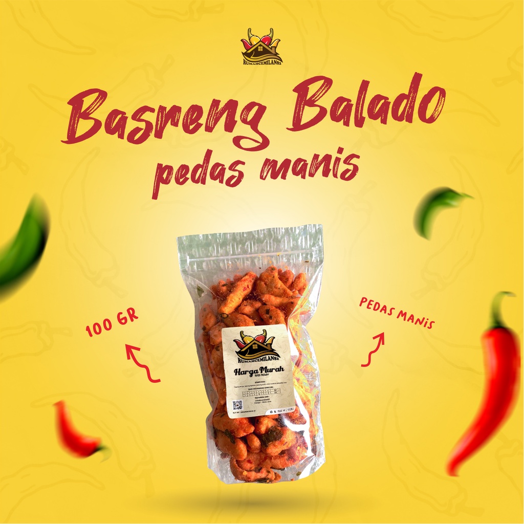 

BASRENG BALADO 100 GR DAUN JERUK