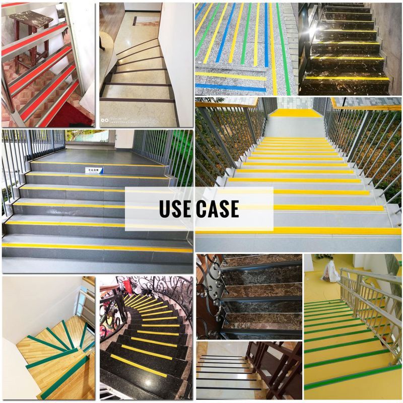 1m Lis Tangga Pengaman Anti Slip Tangga 4cm step nosing tangga Anti Licin Tangga Anti Slip Tape