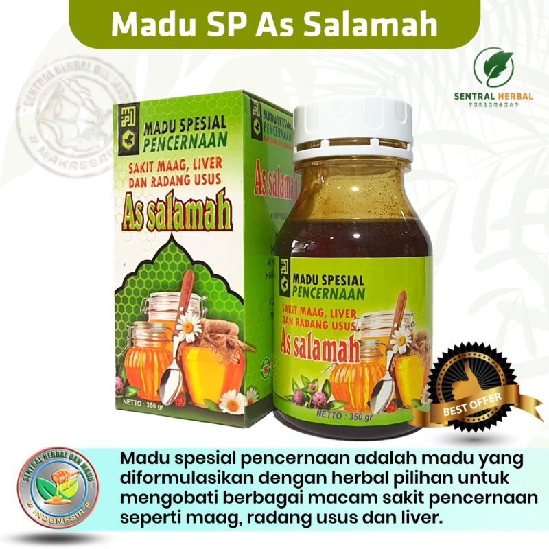 Madu Spesial Pencernaan As Salamah 350 Ml