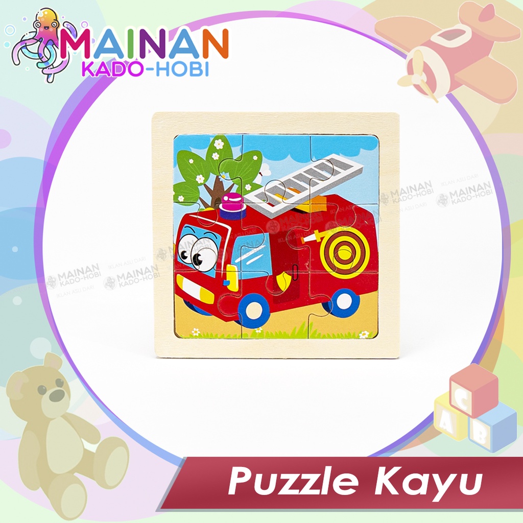 MAINAN MENGASAH OTAK BRAIN GAME SET PUZZLE KARAKTER LUCU