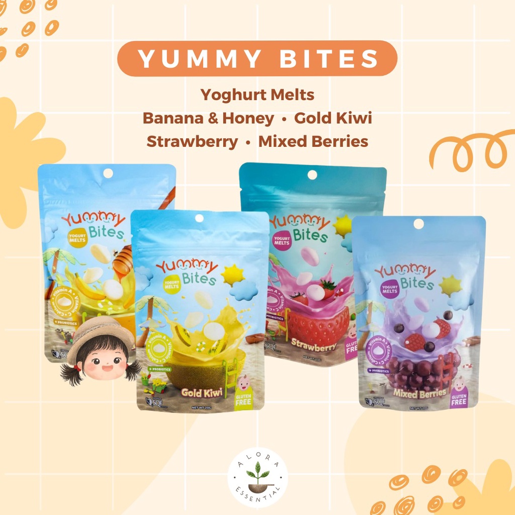 Yummy Bites Yogurt Melts 20gr