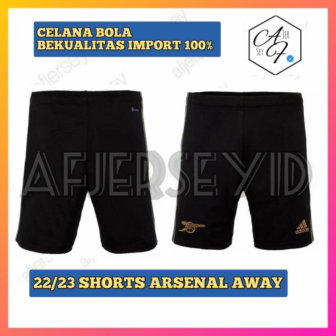 Celana Arsenal Away 2022/2023 Celana Kolor Celana Pendek pria wanita