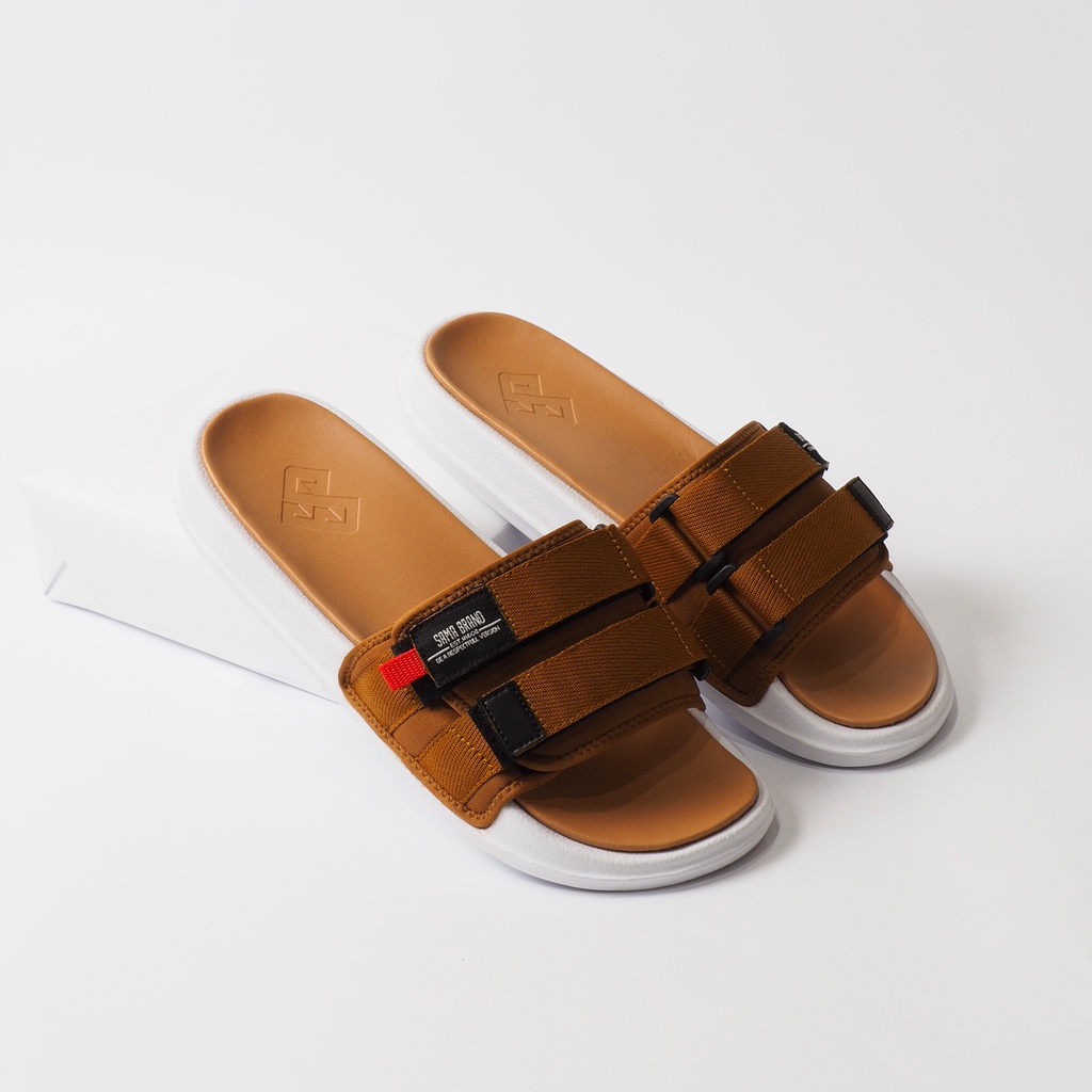 SONA TAN | Sandal Slide Simple Pria Flip Flop Ringan Slip on Sendal Jepit Santai Footwear