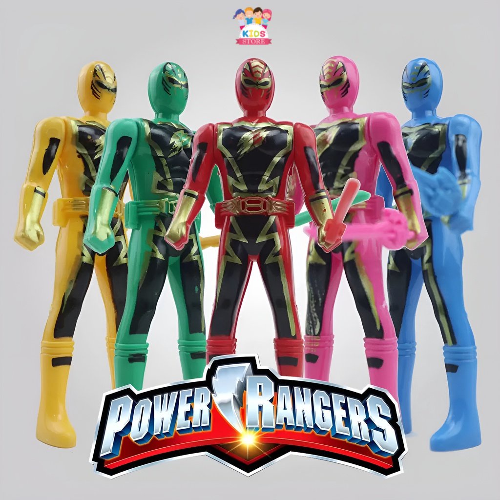 Power Rangers Keren Isi 5 | Mainan Anak Laki Laki Robot Robotan | Kado Ulang Tahun Anak Cowok Cowo