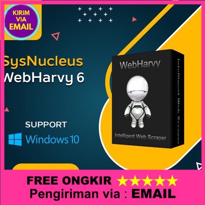 Software Web Scrapper: SysNucleus WebHarvy 6 [Win] Lifetime