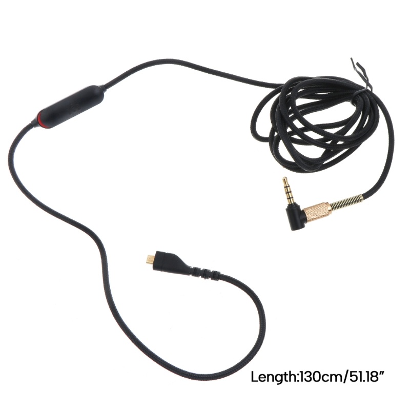 Zzz Kabel Headphone Cord Braided Untuk Arctis 3kabel 5 7 Headphone 200cm Tombol Mute