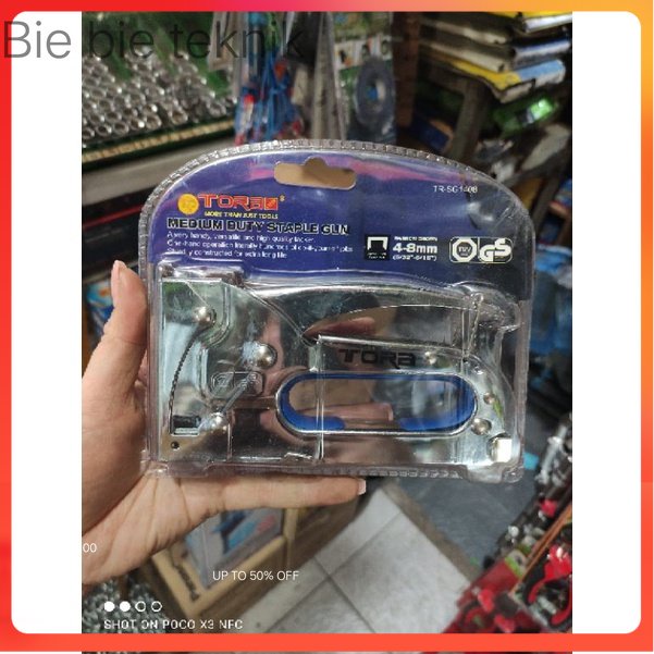 

staples tembak TORA/staples manual staples jok TORA( 4mm-8mm) . Bie bie Teknik