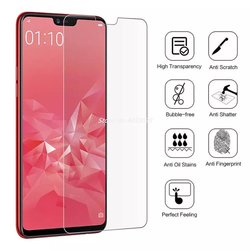 TEMPERED GLASS ANTI GORES VIVO Y83 / Y81S / Y81 / 1802 / 1808