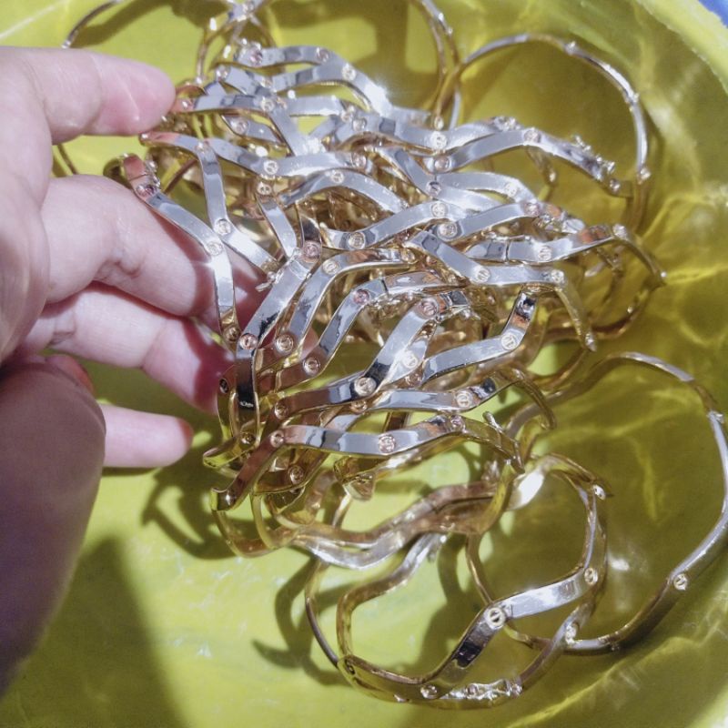 TERBARU!!! Gelang LENGGOK SWASA Cantik Awet Dan Kuning luar Dalam
