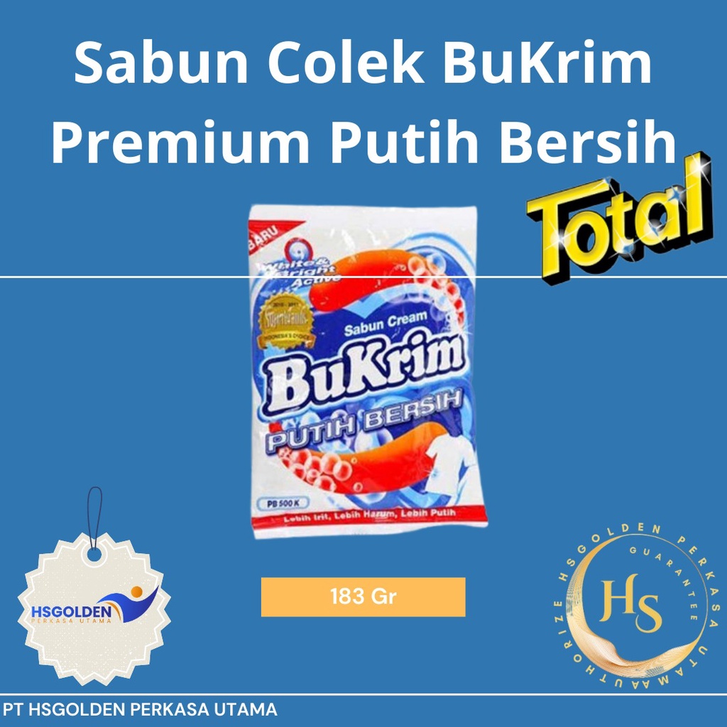 Jual Sabun Colek BuKrim Premium Putih Bersih Cemerlang 183gr | Shopee ...