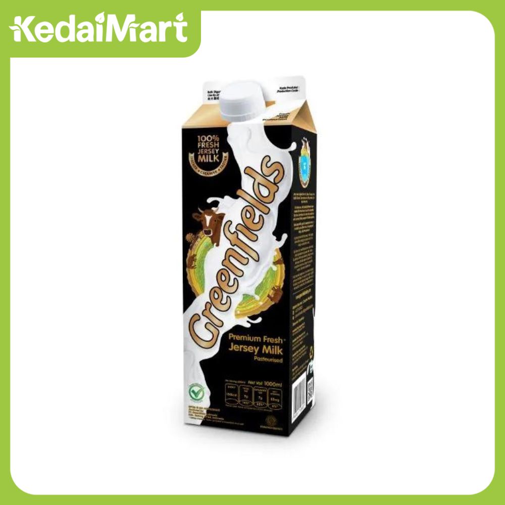 

Greenfields Fresh Milk Jersey Plain 1000 Ml
