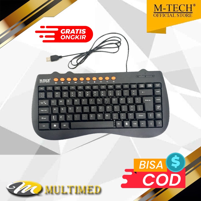 Keyboard M-tech MTK 02 Mini Multimedia