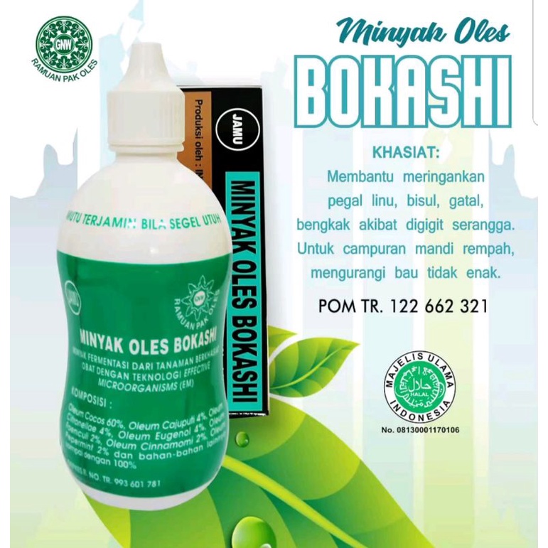Minyak pak oles bokashi 140ml