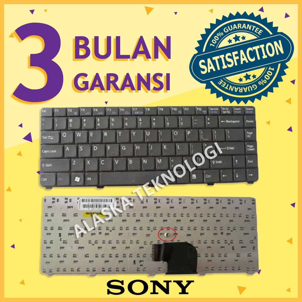 Keyboard Laptop SONY VAIO VGN-C VGN-C11C VGN-C12C VGN-C140F VGN-C140G VGN-C150P VGN-C190 VGN-C1S VGN