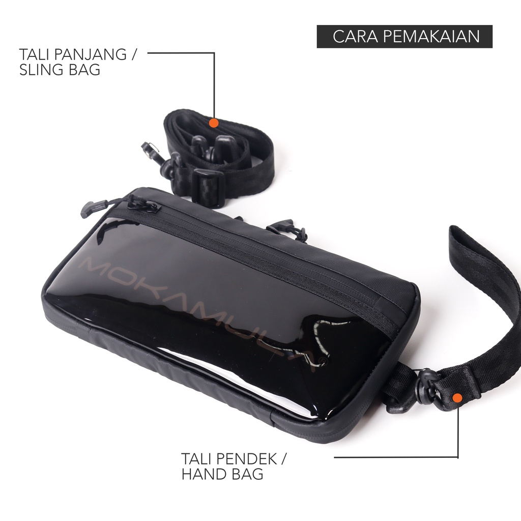 Hand Bag Tas Tangan Clutch Waterproof - Tuckle Mokamula