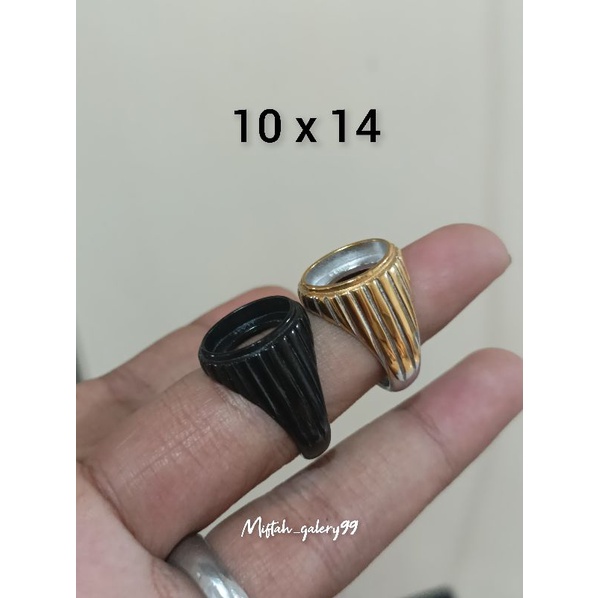 Ring emban titanium super 10x14