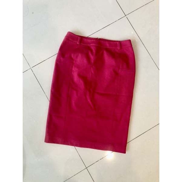 [PRELOVED] Rok Midi Span G2000 || Rok Pink Fuchia || Rok Pink Fanta || Rok G2000