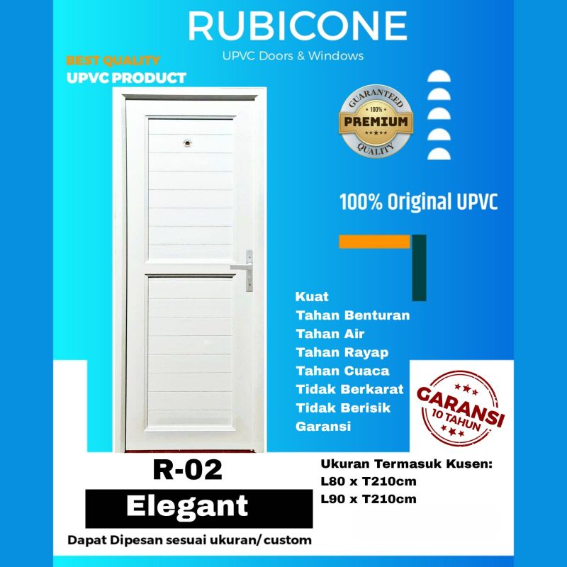 Pintu Upvc Rubicon Premium Elegant R02