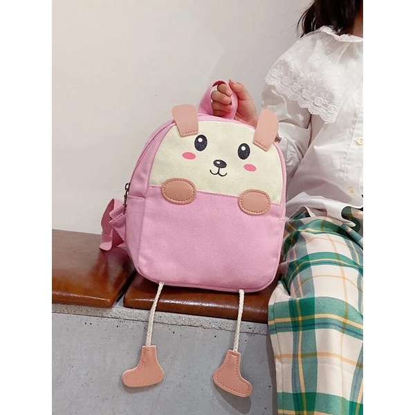 PTS - MISS PINKY  -  - CUTE CARTOON - TAS ANAK - TAS SEKOLAH RANSEL SEKOLAH ANAK CARTOON 3D