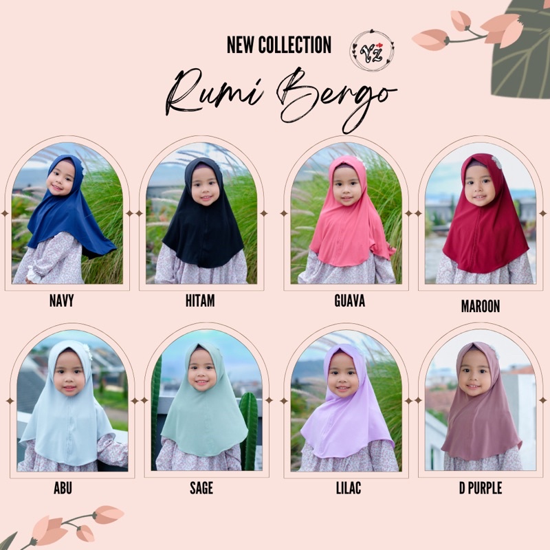 bergo anak jersey premium by YazzrensHijab