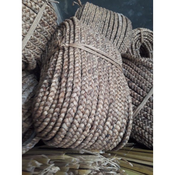 COD.kiloan enceng gondok kepang/tambang eceng gondok/ tali klabangan