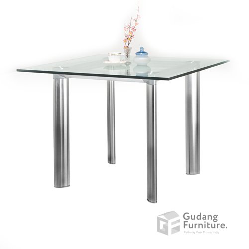 Meja Meeting Kaca Meja Rapat Meja Kerja Kantor Aditech NFD 69