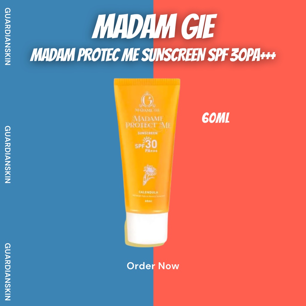 Madame Gie Madame Protect Me Sunscreen SPF 30 PA +++ With Calendula - Skincare Sunblock