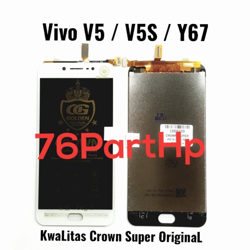 Lcd Touchscreen Fullset Kwalitas Crown super Original Vivo V5 - V5S - Y67