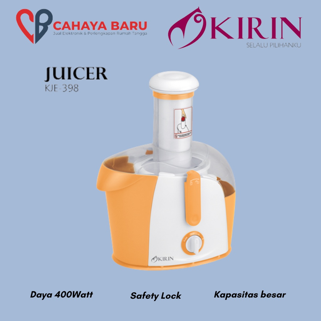 KIRIN JUICE EXTRACTOR KJE398