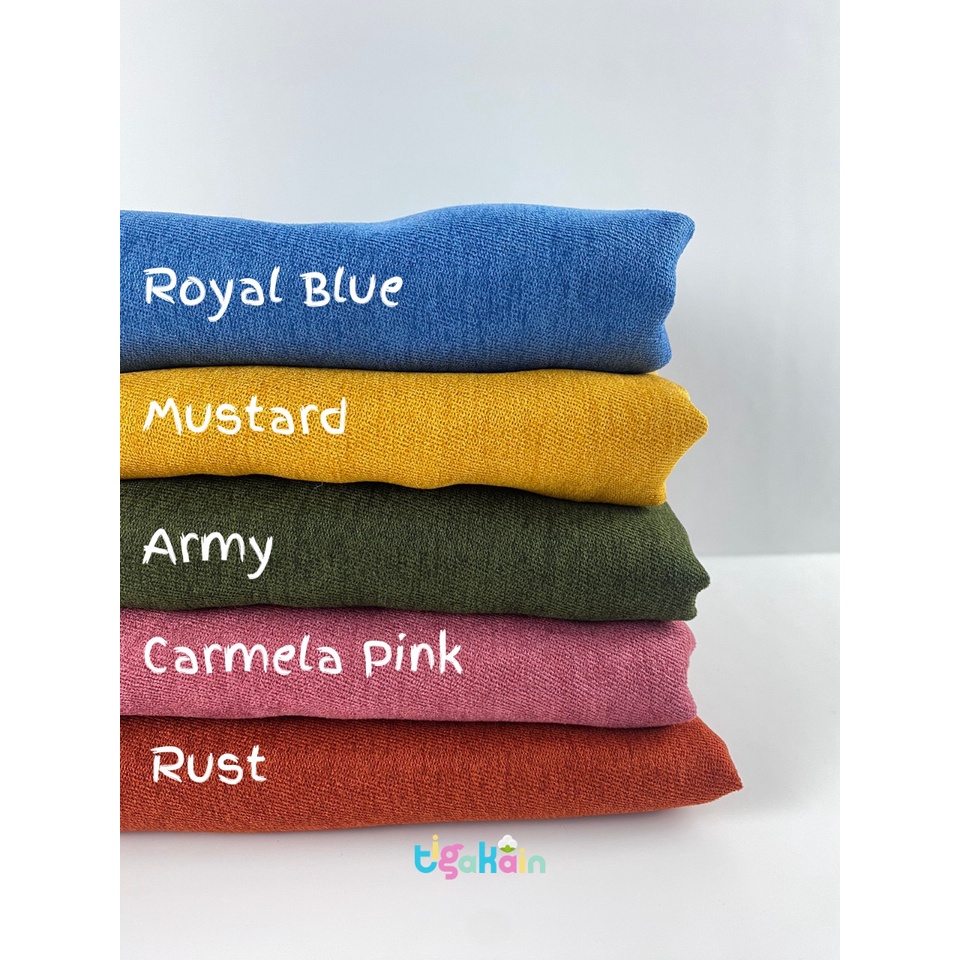 0.5 Meter Kain Isla Suede Bahan Suede Premium