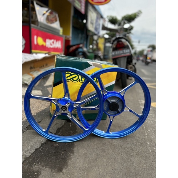 Enkei 511 blue pnp Fizr Jupiter Vega made in malaysia