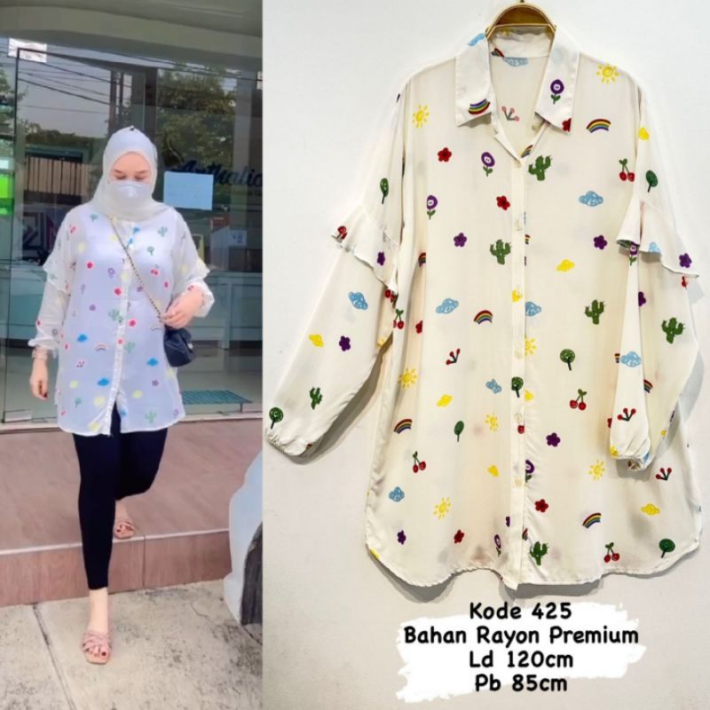 Jena Athifa Blouse / Atasan Jumbo / Atasan Terlaris / Baju Kondangan / Fashion Wanita Terbaru / Atas