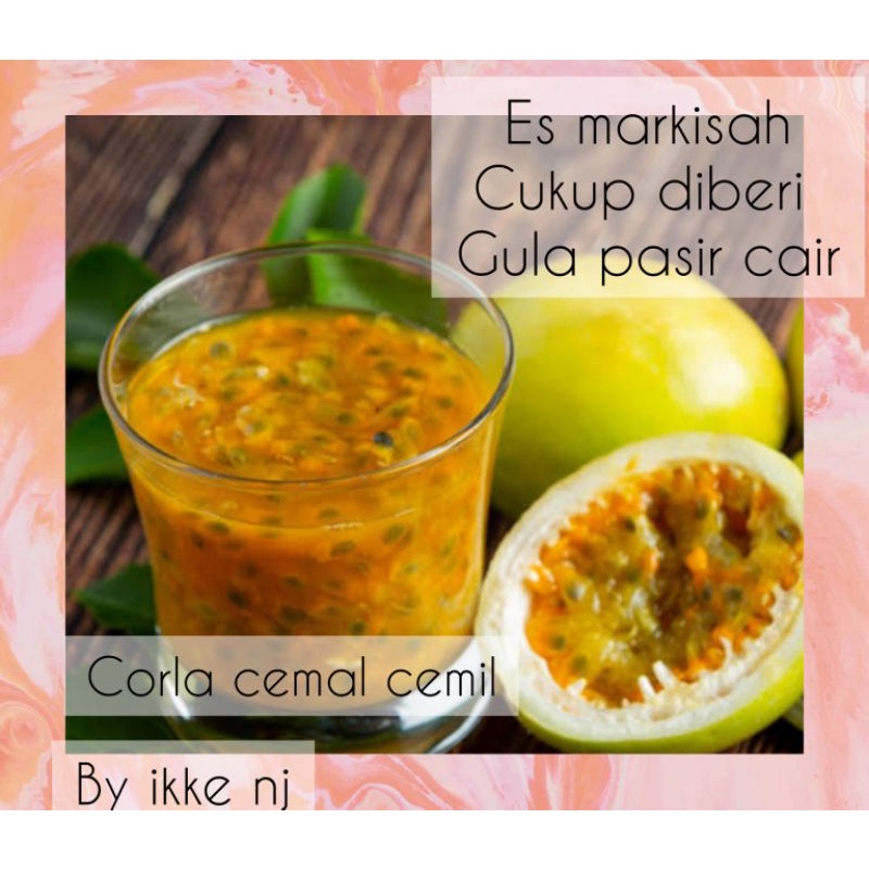

buah markisah matang masak pohon manis madu banyak khasiat vitamin kesehatan