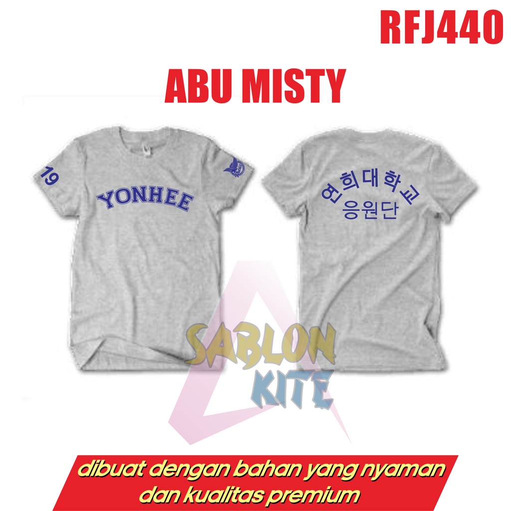 MURAH!!! KAOS DRAKOR CHEER YONHEE UNIVERSITY RFJ440