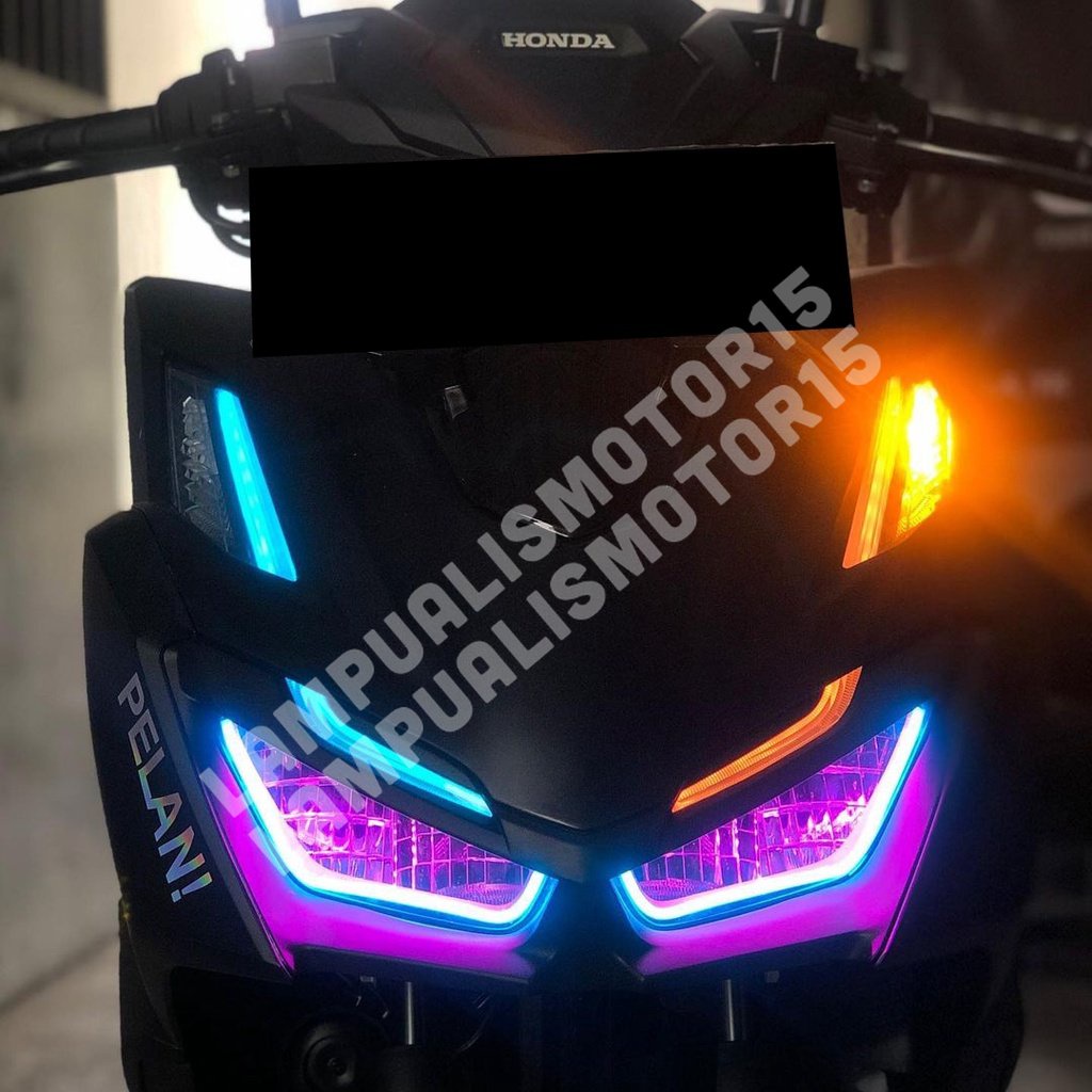 RK PAKET LAMPU ALIS RUNNING VARIO 160 BONUS DEVIL EYE LAMPU ALIS DRL ALL NEW VARIO 160 2022 BONUS