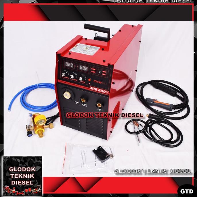 PROMO PAZTO MESIN LAS MIG 200 CO2 15 KG WELDING MACHINE MAG MIG 200A TERBAIK PENGIRIMAN CEPAT