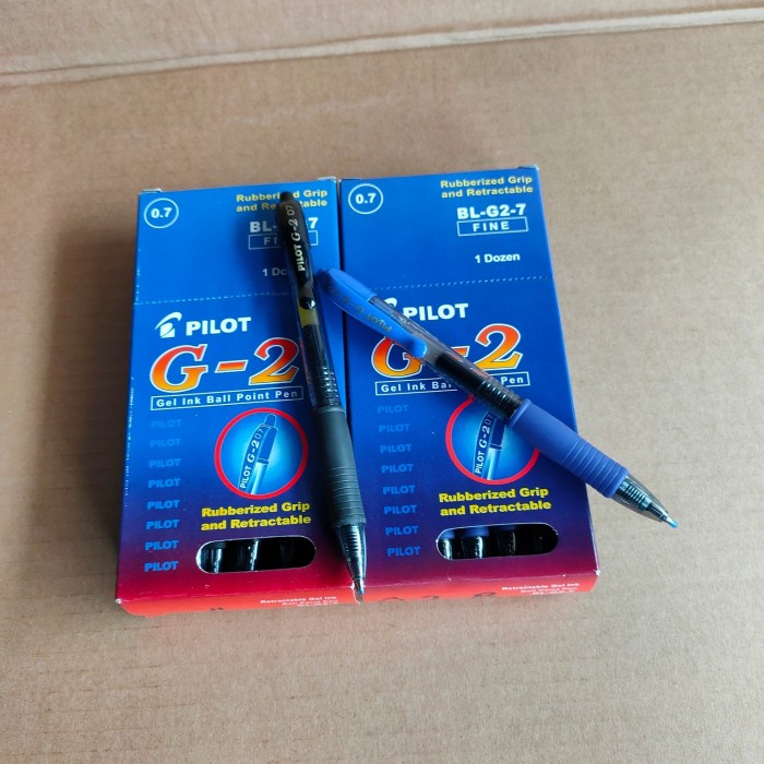 

Pulpen Pilot G-2 Gel Ink Ball Point Pen 0,7Mmbl-G2-7
