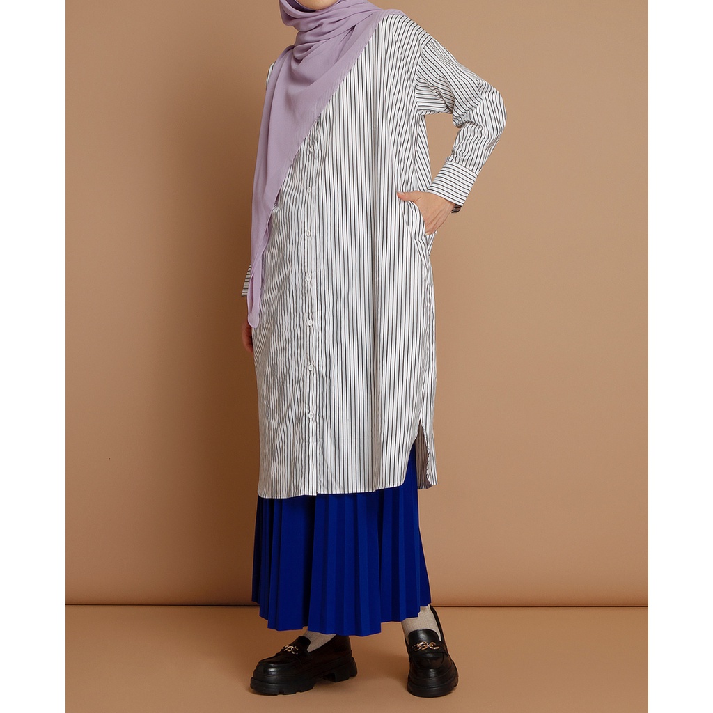 Cottoncut Lacy Long Shirt - Tunik wanita