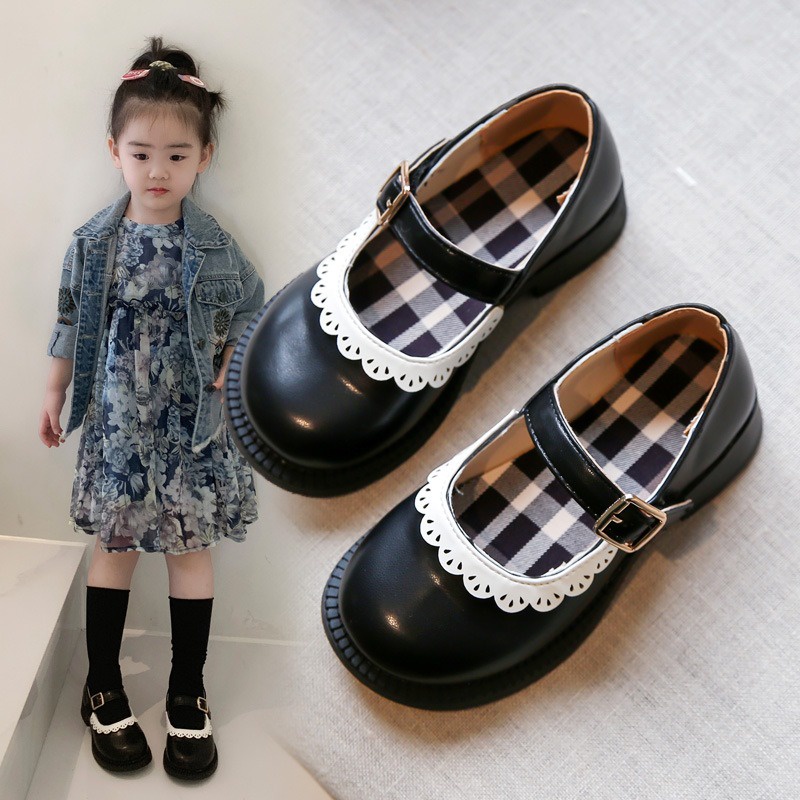 littlekiddoss SH2265 Sepatu Flatshoes Anak Perempuan Import Sepatu Pantofel Mary Jane Anak 21-36