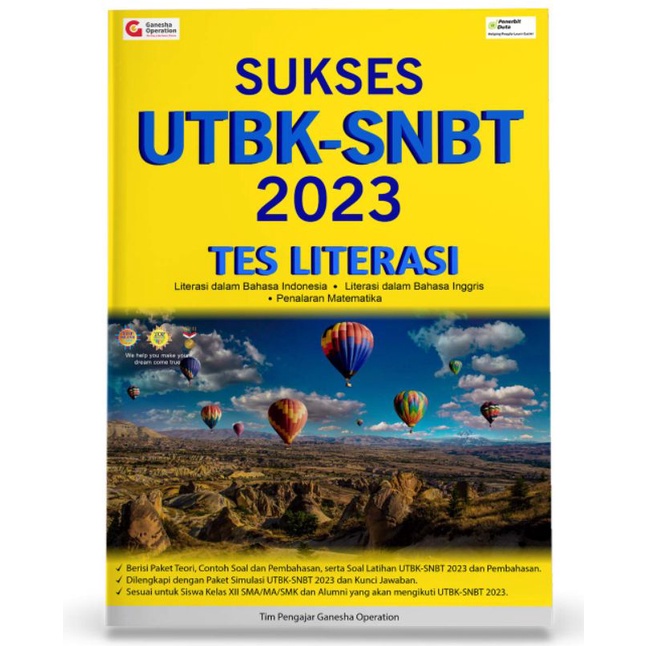 

READY STOCK !!! SUKSES UTBK-SNBT 2023: Tes Literasi