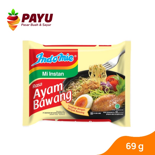 

PAYUFRESH | Indomie Ayam Bawang [69 g]