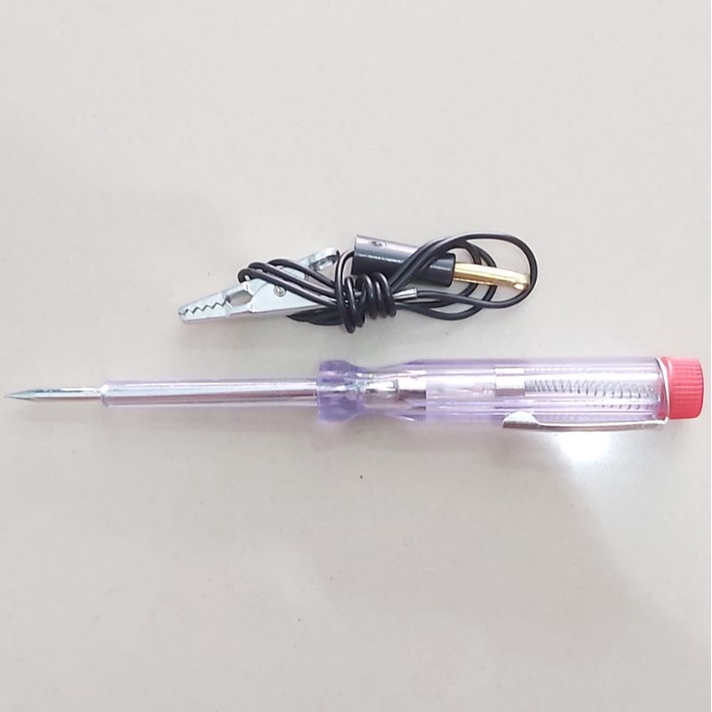 Test Pen DC 6 - 24 Volt Testpen Tespen Motor Mobil Aki