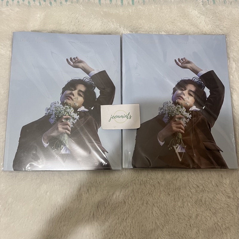 [READY STOCK] BTS V Special 8 Photo folio Me, myself and V Veautiful days fullset sealed rpc pc sege